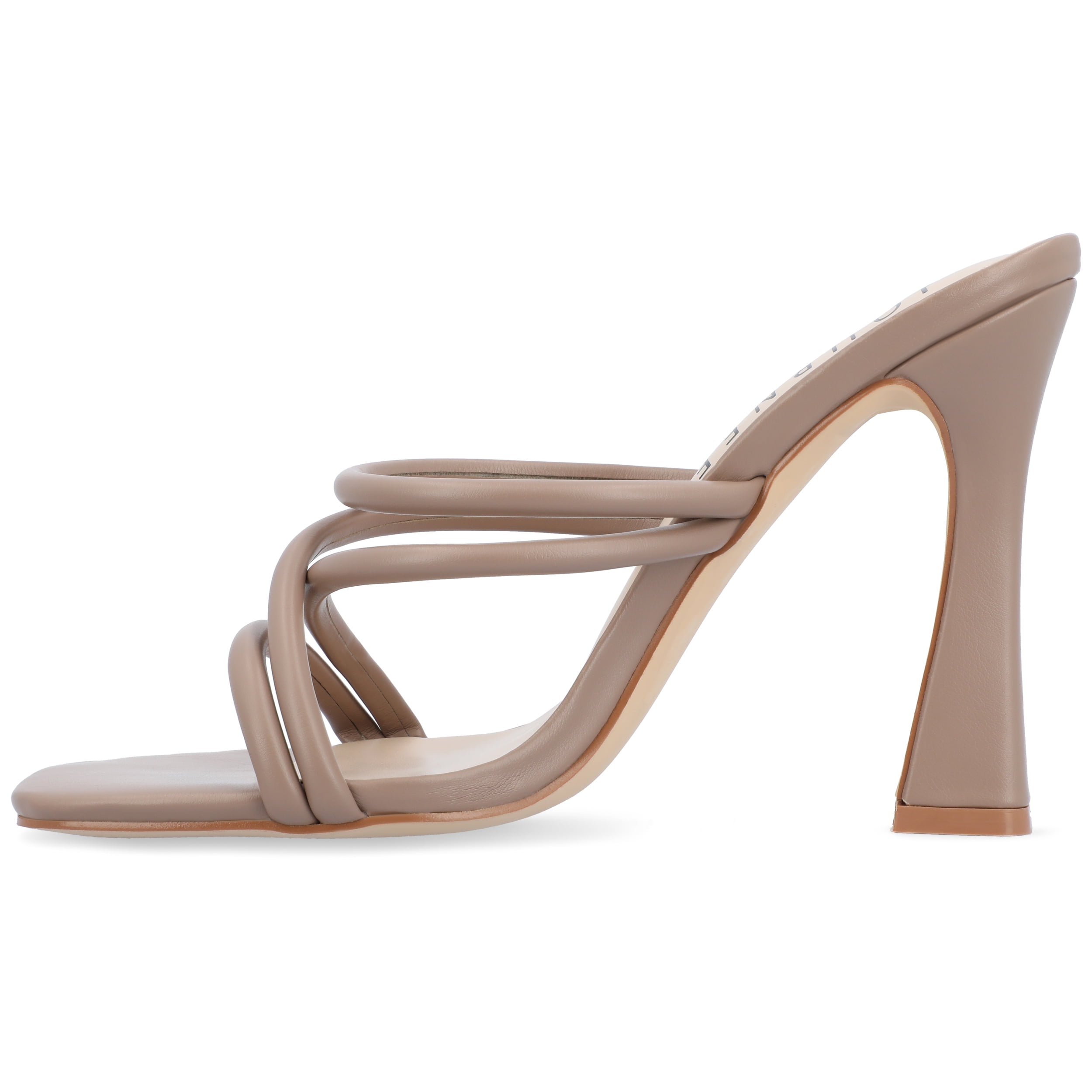 Journee Womens Louisse High Heel Open Toe Sandals