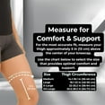 thumbnail image 5 of Caspe 2 Pack Knee Compression Sleeve for Men & Women – Non-Slip Support for Running, Gym, Sports & Daily Use, Breathable Knee Brace Sleeve, 5 of 9