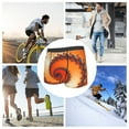 thumbnail image 4 of Pofeuu Orange Rotating Print Men’s Boxer Briefs, Moisture-Wicking Underwear, Regular,Trunk-Small, 4 of 5