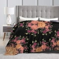 thumbnail image 4 of ZICANCN Anti-Pilling Flannel Bed Throw Blankets Fractal Fantasy Art Design , Couch Ultra Soft Micro Fleece Sofa Bed Camping Travel Blanket for Adults 80"x60", 4 of 8