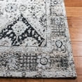 thumbnail image 4 of SAFAVIEH Classic Vintage Tara Floral Bordered Area Rug, Ivory/Silver, 4' x 6', 4 of 8