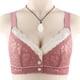 thumbnail image 2 of Gibobby Brasier sin Varilla Ropa interior Sexy con hebilla frontal a la moda para mujer, sin llantas, chaleco, sujetador de talla grande de encaje, ropa interior(Rosa caliente,38), 2 of 5