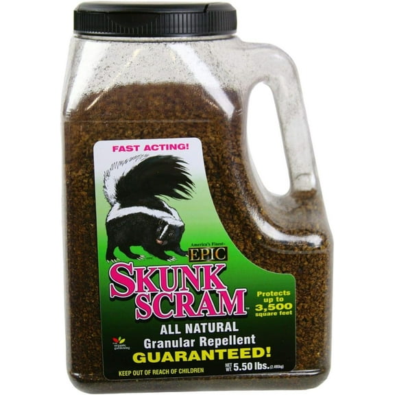Epic 02120 All Natural Skunk Repellent Grandular - 5.5-lbs