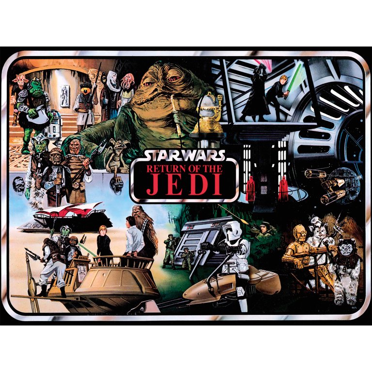 STAR WARS ジェダイの帰還 MATCH BLOCKS PUZZLE Buffalo Games 400-Piece Star Wars Return of the Jedi
