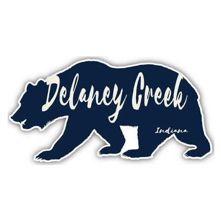 

Delaney Creek Indiana Souvenir 3x1.5-Inch Fridge Magnet Bear Design