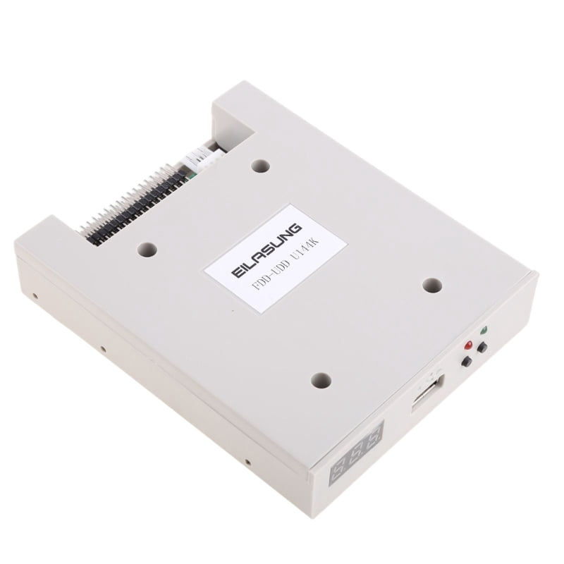 Zecic FDD-UDD U144K 1.44Mb Floppy Disk Reader Drive USB SSD Floppy Drive Emulator 32-Bit Cpu Floppy Drive Emulator Plug N for