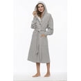 thumbnail image 3 of TowelSoft TowelSoft One Size Bath Robe, Gray, 3 of 5