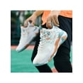 thumbnail image 6 of Gomelly Youth Basketball Shoes Professional Sneakers Non-slip Sport Shoe Fashion Casual Sneaker Training School White Green Gray 8, 6 of 9