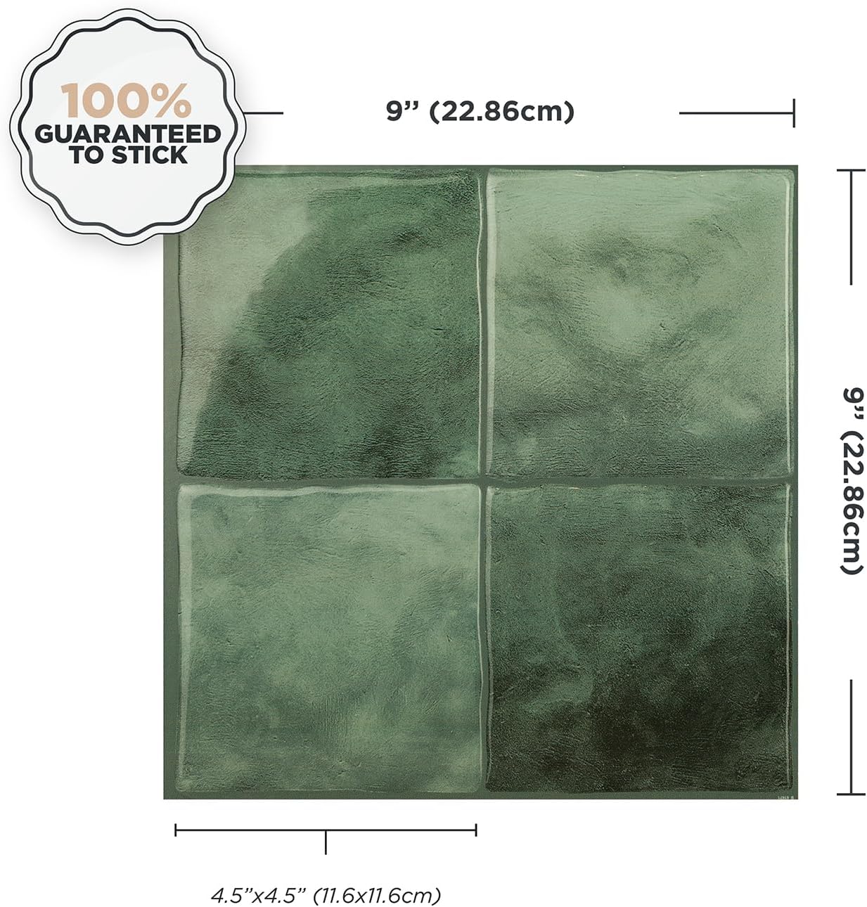 20-Pack Kitchen Backsplash Tile Peel and Stick - 3D Adhesive Peel and Stick Tile Backsplash for Kitchen, Bathroom, Wall Tile