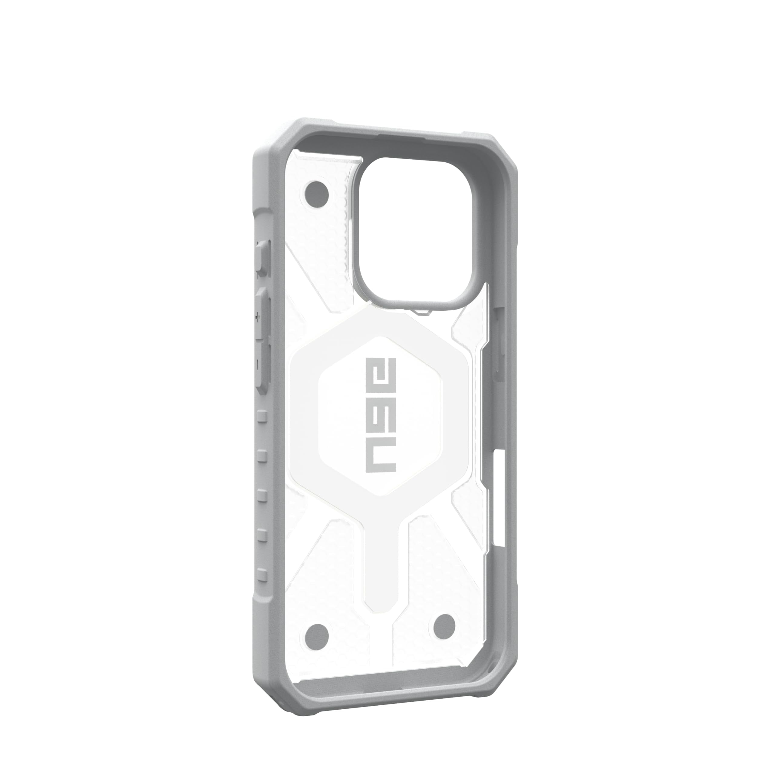 UAG iPhone 16 Pro Case 6.3" Pathfinder Clear Active Neon Compatible with MagSafe Charging Rugged Shockproof MIL-Grade Protective Cover + Lanyard Black Neon Bundle Set
