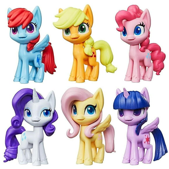 6 Pack My Little Pony MLP Friends Figures 8cm