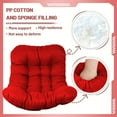 thumbnail image 3 of SDJPOI Egg Chair Cushion, Hammock Swing Replacement Cushion, Waterproof Soft Comfy Hanging Basket Seat Pads, Thicken Hanging Chair Cushion for Indoor Outdoor Furniture, 3 of 9