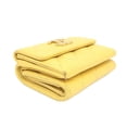 thumbnail image 5 of Pre-Owned CHANEL Coco Mark Tri-fold Wallet in Caviar Skin, AP296, Yellow, Women's (Fair), 5 of 12