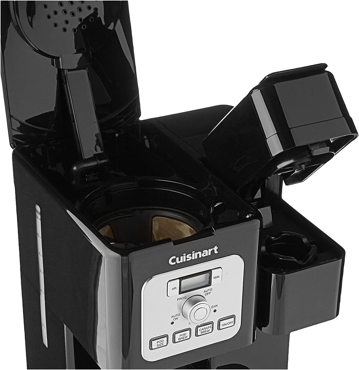 Cuisinart Single Serve + 12 Cup Coffee Maker, Offers 3-Sizes: 6-Ounces,  8-Ounces and 10-Ounces, Cream, SS-15P1CRM