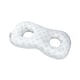 thumbnail image 4 of Almohada para perforar las orejas, soporte protector suave con 2 orificios para dormir, tapones para los oídos Blanco, 4 of 9