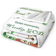 thumbnail image 3 of Healing Throw Blanket- Christian Prayer Caring Blanket Names of God Inspirational Soft Inspirational Blankets and Throws 40x 50 inch Throw Blankets Perfect Caring Gift for Kids Mens Womens, 3 of 6