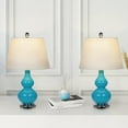 thumbnail image 2 of Abble Modern 2pcs Table Lamps Set with Beige Lamp Shade for Living Room and Bedroom -Blue, 2 of 8