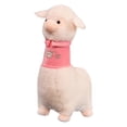 thumbnail image 3 of Alpacatoy de peluche de dibujos animados, encantador juguete de abrazos de dibujos animados para bebés, niños y niñas. Blanco, 3 of 9