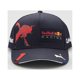 thumbnail image 2 of Gorra de béisbol de carreras de b-bulls, gorro de ala curvada, hip-hop, de ala plana, rojo, combina con todo, bordado, F1, nuevo, 2023 Fivean unisex, 2 of 2