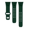 thumbnail image 4 of Michigan State Engraved Silicone Unisex Watch Band for Apple Watch - 42/44/45/49mm(46mm Series 10/11) Green by Affinity Bands, 4 of 4