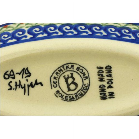 Polmedia Spring Flowers Condiment Platter