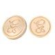 thumbnail image 1 of Cuadros Decorativos Cabezales de latón con sello de cera cera de sellado del alfabeto romano para paquetes de vino 30 mm JShteea Nuevos Originales, 1 of 6