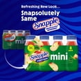 thumbnail image 3 of Snapple Apple Juice Drink, 8 fl oz, 8 Mini Bottles, 3 of 13
