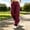 Wine, variant on Women's Stretch Cargo Pants Baeitkot Women's Solid Color Stretch Cargo Pants With Elastic Waistband Button Zip Fly And Multi Pockets Outdoor Casual Hiking Trousers Army Green XL