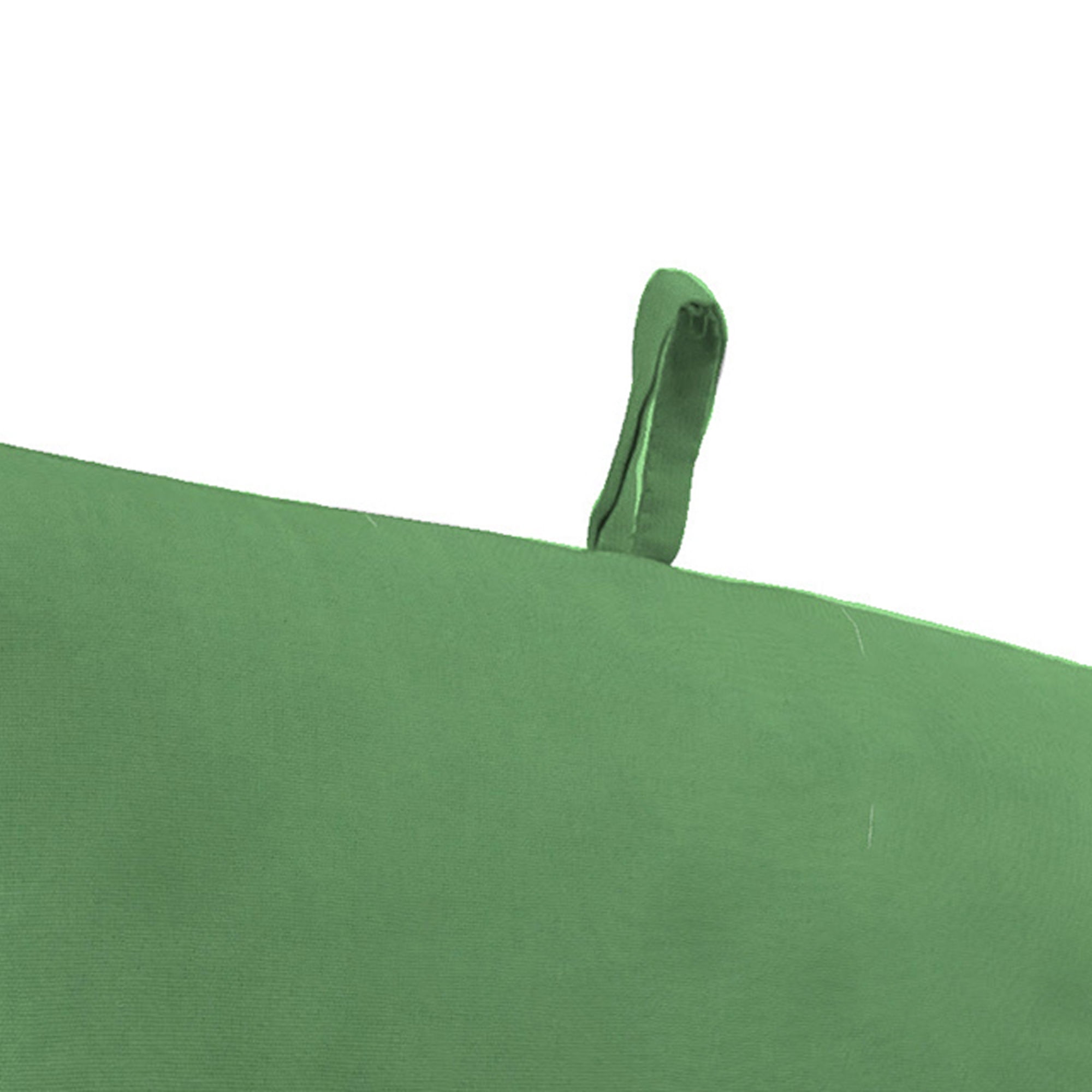 44" x 22" Rectangular Outdoor Chair Cushion with Ties and Hanger Loop