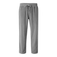 thumbnail image 3 of Boys Kids Corduroy Pants Elastic Waist Drawstring Baggy Sweatpants Loose Fit Wide Leg Palzzo Trousers Pockets Clothes, 3 of 7