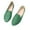 Green, variant on Womens Comfortable Ballet Flats, Business Office Dress Shoes, Dressy Round Toe Slip On Work Flats Beige 6.5