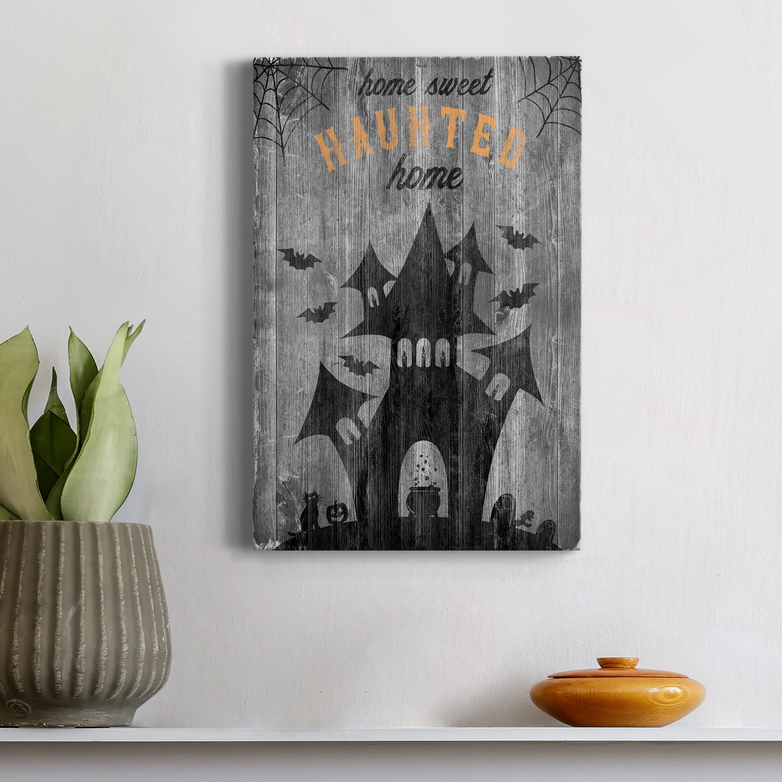 Haunted House Premium Gallery Wrapped Canvas - Ready to Hang - 8 x 12