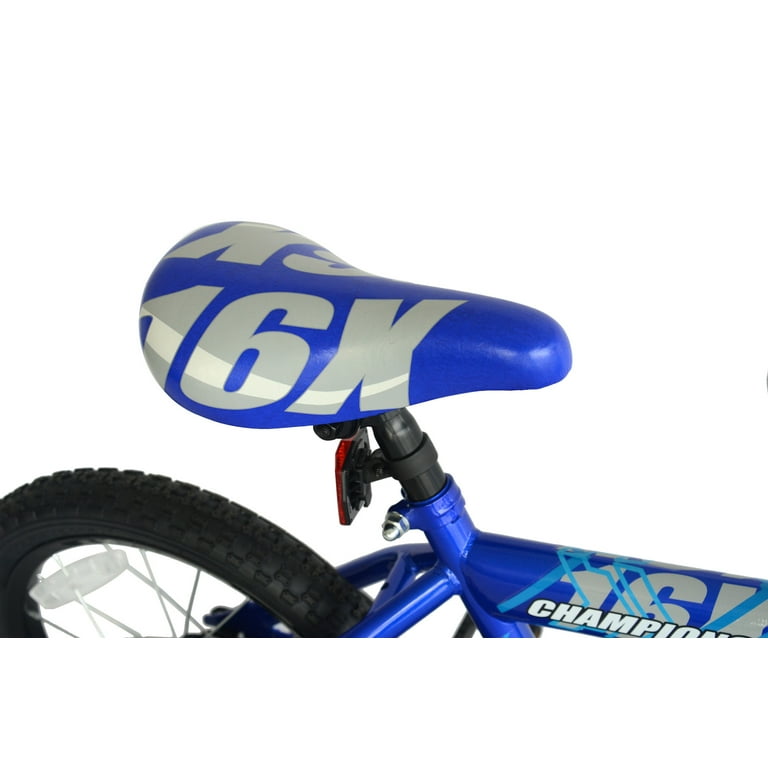 Titan Champion Boys BMX Bike with Training Wheels 16 In. Blue