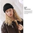 thumbnail image 5 of Gorro de Invierno para Hombre y Mujer, Gorro de Lana, Negro, Diseño clásico, Moderno, Suave, elástico, Transpirable JM sombrero, 5 of 5