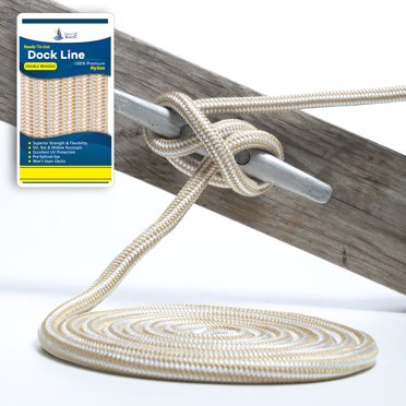 SeaSense Diamond Braid Nylon Line - 3/16 Inch X 150 Feet Multipurpose Rope