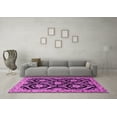 thumbnail image 3 of Ahgly Company Indoor Rectangle Persian Pink Traditional Area Rugs, 7' x 9', 3 of 4