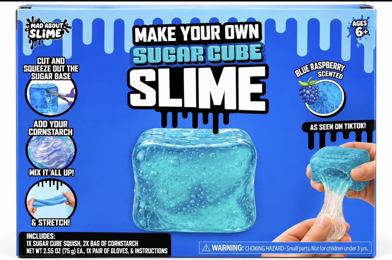 Cra-Z-Art Nickelodeon Slime Super Slime Unboxing Kit, Cool Toy Set