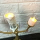 thumbnail image 4 of Notebook La Bella y La Bestia Candelabro Candelabro Luz LED para Mesa de Boda Fiesta de Navidad Decoración del Hogar, Dorado, 4 of 5