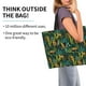 thumbnail image 2 of Balery Jungle Leopard Yellow Bolsa Tote Estilo Estético con Cremalleras, Bolsa de Hombro, Bolsa de Compras Grande y Plegable, 2 of 8