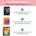 thumbnail image 2 of Funda de teclado AMZCase para iPad 9.ª generación de 10.2 pulgadas con Bluetooth, 2 of 9