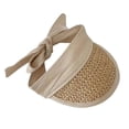 thumbnail image 3 of Sombreros de ala ancha con visera para mascotas para perros pequeños y medianos, sombrero de sol ajustable para perros, sombrero de verano para mascotas beige, 3 of 9