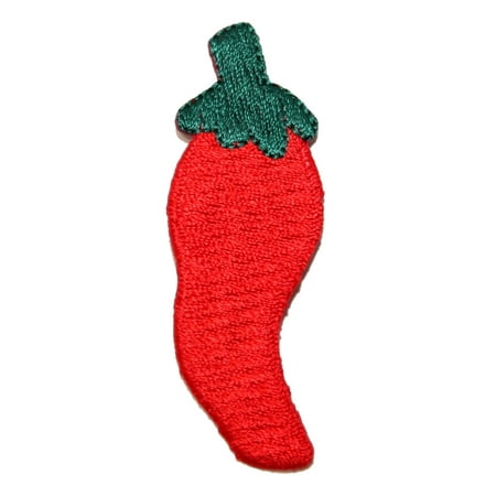 ID 1922A Red Hot Chili Pepper Patch Spicy Sauce Food Plant Iron On