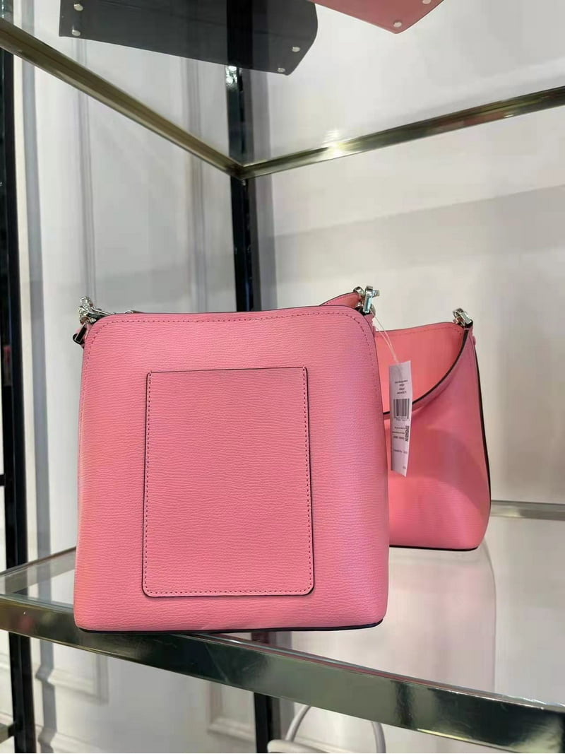Kate Spade WKR00439 darcy small bucket bag in Peach Nectar