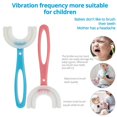 thumbnail image 1 of Children'S Toothbrush U Silicone Toothbrush Mouth-Cleaning Manual Cartoon Pattern Hand-Held 2-12 And 6-12 Years Old, 1 of 8