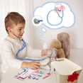 thumbnail image 2 of Kit médico de madera de 20 piezas para niños con estetoscopio y caja, 2 of 6
