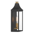 thumbnail image 4 of The Great Outdoors 78301 Hurstborne 16" Tall Outdoor Wall Sconce - Dark Matte Black /, 4 of 5