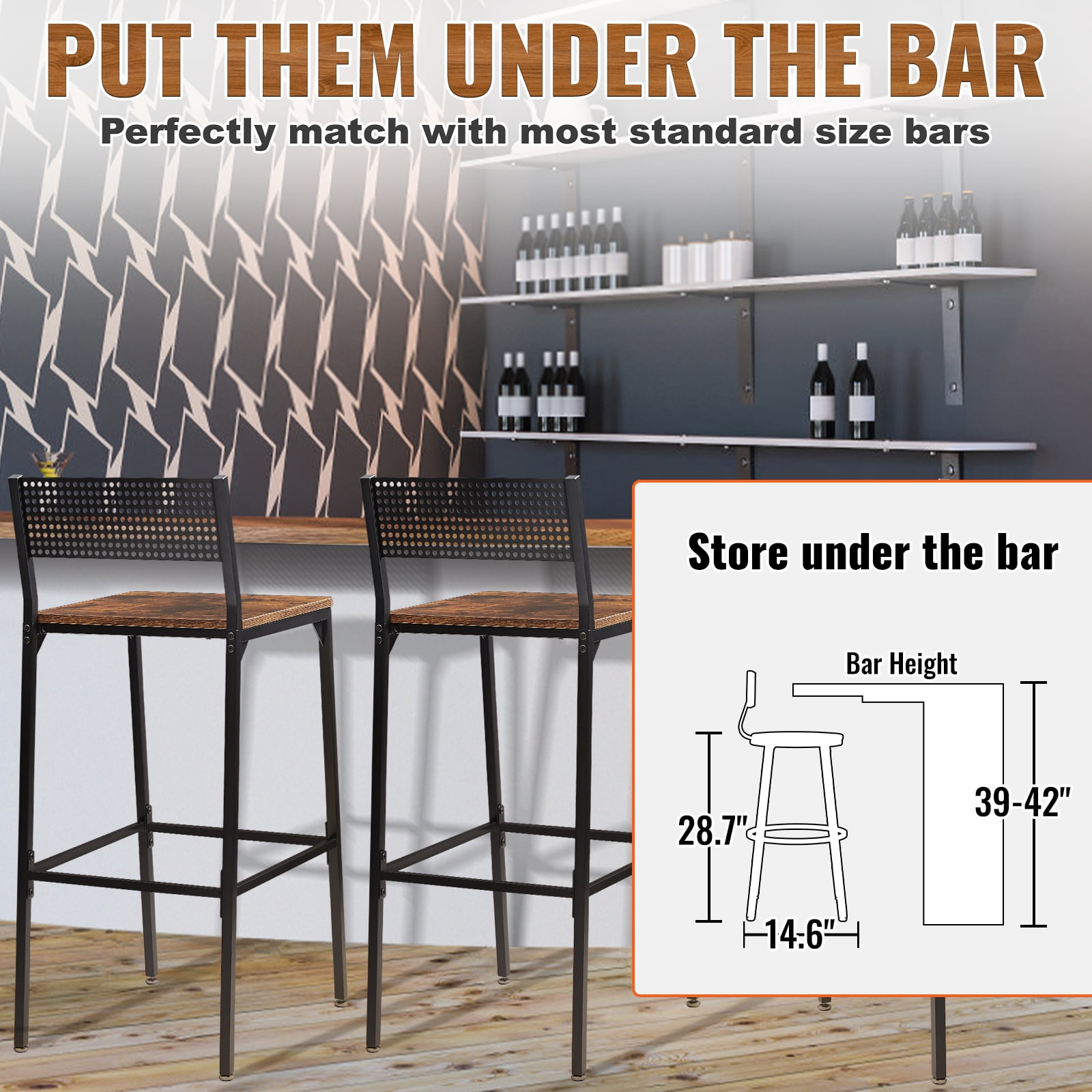 Standard counter height chair new arrivals