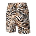 thumbnail image 4 of Fotbe Watercolor Zebra Trajes de Baño Estampados para Hombre, Shorts de Verano de Secado Rápido, Ropa de Playa, Bañadores-Small, 4 of 6