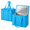 blue, variant on 2-Pack Large Insulated Grocery Shopping Bags, Reusable Zippered Foldable Tote Bags for Food Delivery, Grocery Shopping, Car Storage and Cooler Use