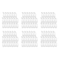 thumbnail image 1 of Etiquetas de Identificación de Etiquetas de Llavero de Plástico Portátil Blanco 120 Piezas, 1 of 5